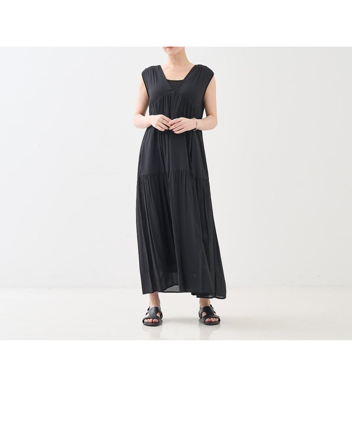 【コレックス/collex】の【WEB限定】シアーメランジワンピース インテリア・キッズ・メンズ・レディースファッション・服の通販 founy(ファニー) https://founy.com/ ファッション Fashion レディースファッション Fashion for Women ワンピース Dresses アクセサリー Fashion Accessories カーディガン Cardigan, Knitwear シアー Sheer, See-Through ジャケット Jacket, Outerwear タンク Tank Top, Sleeveless Top ティアードワンピース Tiered Dress, Flared Dress デニム Denim, Jeans Material 夏 Summer |ID: prp329100004766133 ipo3291000000034508488