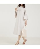 【アバハウスマヴィ/abahouse mavie】の【WEB Domani掲載】【エニデイカセット】袖フレアーワンピース グレージュ|ID: prp329100004766138 ipo3291000000034508544