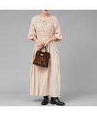 【カリテ/qualite】のウェストギャザーワンピース ベージュ|ID: prp329100004766140 ipo3291000000034508560