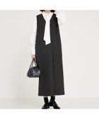 【アバハウスマヴィ/abahouse mavie】の【大人のいちまんワンピ】ウォームジャージージレ風ジャンスカ チャコールグレー|ID: prp329100004766146 ipo3291000000034508618