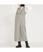 【アバハウスマヴィ/abahouse mavie】の【大人のいちまんワンピ】ウォームジャージージレ風ジャンスカ ベージュ|ID: prp329100004766146 ipo3291000000034508620