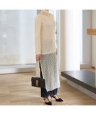 【ルージュヴィフラクレ/Rouge vif la cle】の前後2WAYサイドスリットレースワンピース アイボリー|ID: prp329100004766151 ipo3291000000034508652