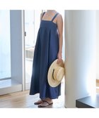 【ルージュヴィフラクレ/Rouge vif la cle】のデニムライクベアキャミワンピース インディゴ|ID: prp329100004766155 ipo3291000000034508677