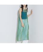 【ノミネ/NOMINE】の【前後着用可】無地 2WAY シアー キャミソール ワンピース エメラルドグリーン|ID: prp329100004766159 ipo3291000000034508704