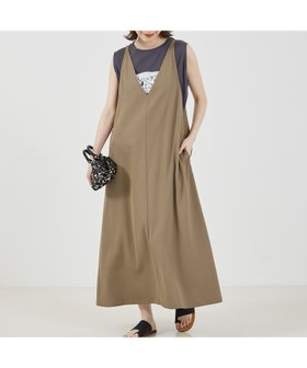 【アバハウスマヴィ/abahouse mavie】の【大人のいちまんワンピ】クールタッチサテンキャミジャンスカ 人気、トレンドファッション・服の通販 founy(ファニー) ファッション Fashion レディースファッション Fashion for Women ワンピース Dresses おすすめ Recommended / Our Picks インナー Innerwear タンク Tank Top, Sleeveless Top パターン Pattern, Design Print 夏 Summer |ID:prp329100004766171