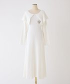 【ナイスクラップ/NICE CLAUP】のブローチ付きニットワンピース 人気、トレンドファッション・服の通販 founy(ファニー) ファッション Fashion レディースファッション Fashion for Women ワンピース Dresses ニットワンピース Knit Dresses ショート Short, Short Length フェザー Feather, Feather Detail フェミニン Feminine, Girly ブローチ Brooch, Pin Brooch ロング Long, Long-Length 冬 Winter / This Winter おすすめ Recommended / Our Picks 2025年 2025 2025-2026秋冬・A/W Autumn/Winter 2025–26 AW25–26 thumbnail オフホワイト|ID: prp329100004766176 ipo3291000000034508830