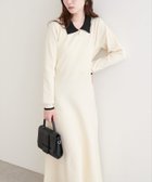 【ナチュラルクチュール/natural couture】の【WEB限定】配色衿付きニットワンピース 人気、トレンドファッション・服の通販 founy(ファニー) ファッション Fashion レディースファッション Fashion for Women ワンピース Dresses ニットワンピース Knit Dresses アクセサリー Fashion Accessories イヤリング Earrings カーディガン Cardigan, Knitwear クラシカル Classical, Vintage-Inspired シューズ Shoes, Footwear ジャケット Jacket, Outerwear スニーカー Sneakers, Trainers ダウン Down, Puffer デコルテ Décolleté, Neckline なめらか Smooth, Silky Texture ネックレス Necklace, Pendant Necklace パール Pearl, Pearl Accent フィット Fit, Slim Fit フラット Flat, Flat Shoes フレア Flare, Flared ポケット Pocket, Pocket Detail リラックス Relax, Relaxed Fit 再入荷 Restock / Back in Stock おすすめ Recommended / Our Picks エレガント 上品 Elegant 2025年 2025 2025-2026秋冬・A/W Autumn/Winter 2025–26 AW25–26 thumbnail オフホワイト|ID: prp329100004766181 ipo3291000000034508869
