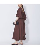 【ルージュヴィフラクレ/Rouge vif la cle】の3WAYリネンワンピース ブラウン|ID: prp329100004766195 ipo3291000000034508963