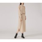 【カリテ/qualite】のレイヤードニットワンピース ベージュ|ID: prp329100004766214 ipo3291000000034509081