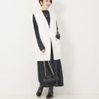 【ルージュヴィフラクレ/Rouge vif la cle】のワイドリブニットワンピース チャコールグレー|ID: prp329100004766220 ipo3291000000034509117