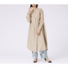 【カリテ/qualite】のハイカウントロングシャツワンピース ベージュ|ID: prp329100004766227 ipo3291000000034509154