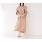 【コレックス/collex】の手洗い可能 ストライプフレアシャツワンピース ベージュ|ID: prp329100004766230 ipo3291000000034509180