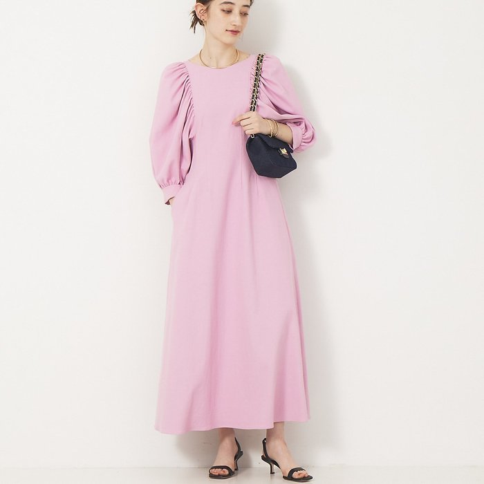 【ルージュヴィフラクレ/Rouge vif la cle】のシェルタリングワンピース インテリア・キッズ・メンズ・レディースファッション・服の通販 founy(ファニー) https://founy.com/ ファッション Fashion レディースファッション Fashion for Women ワンピース Dresses おすすめ Recommended / Our Picks アクセサリー Fashion Accessories シェイプ Shape, Slim Fit タンブラー Tumbler, Travel Mug ドレス Dress, One-Piece リネン Linen, Linen Fabric エレガント 上品 Elegant 吸水 Absorbent, Quick-Dry 夏 Summer 春 Spring S/S・春夏 SS, Spring/Summer, Warm Season |ID: prp329100004766232 ipo3291000000034509194