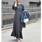 【ルージュヴィフラクレ/Rouge vif la cle】のマーメイドワンピース チャコールグレー|ID: prp329100004766234 ipo3291000000034509219