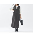 【アバハウスマヴィ/abahouse mavie】の【大人のいちまんワンピ】ツイードジャンパースカート チャコールグレー|ID: prp329100004766247 ipo3291000000034509311