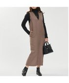 【アバハウスマヴィ/abahouse mavie】の【大人のいちまんワンピ】ツイードジャンパースカート ブラウン|ID: prp329100004766247 ipo3291000000034509312