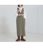 【アバハウスマヴィ/abahouse mavie】の【大人のいちまんワンピ】ツイードジャンパースカート ベージュ|ID: prp329100004766247 ipo3291000000034509313