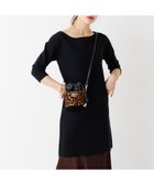 【ルージュヴィフラクレ/Rouge vif la cle】のニットミニワンピース ブラック|ID: prp329100004766251 ipo3291000000034509336