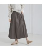 【アバハウスマヴィ/abahouse mavie】の【大人のいちまんワンピ】フェイクレザー2WAYジャンパースカート モカ|ID: prp329100004766252 ipo3291000000034509344