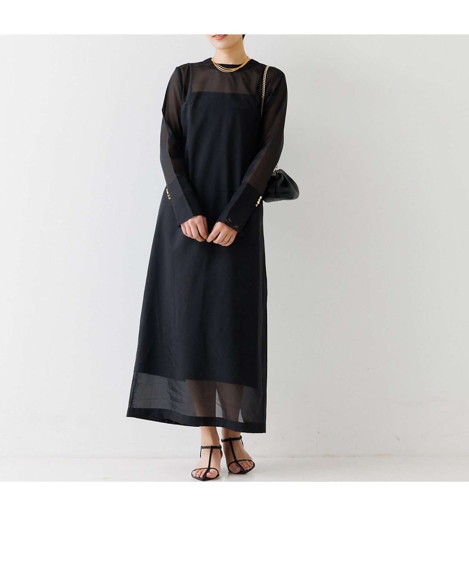 【ルージュヴィフラクレ/Rouge vif la cle】のオーガンジーレイヤードキャミワンピース 人気、トレンドファッション・服の通販 founy(ファニー) 　ファッション　Fashion　レディースファッション　Fashion for Women　ワンピース　Dresses　キャミソールワンピース　Camisole Dresses　おすすめ　Recommended / Our Picks　インナーキャミ　Inner Camisole　シアー　Sheer, See-Through　ショート　Short, Short Length　シンプル　Simple, Minimal　ジャケット　Jacket, Outerwear　 other-1|ID: prp329100004766266 ipo3291000000034509444