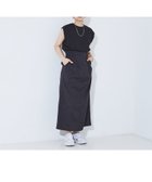 【ノミネ/NOMINE】のカットコンビ ワッシャー ワンピース 人気、トレンドファッション・服の通販 founy(ファニー) ファッション Fashion レディースファッション Fashion for Women ワンピース Dresses カットソー Cut and Sewn Top コンビ Combo, Combination Style ジャケット Jacket, Outerwear スリット Slit, Slit Detail ドッキング Docking, Mixed Material ノースリーブ Sleeveless, No-Sleeve ワッシャー Washer, Crinkled Finish thumbnail ブラック|ID: prp329100004766271 ipo3291000000034509480