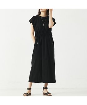 【アバハウスマヴィ/abahouse mavie】の【大人のいちまんワンピ/接触冷感】シルケットドロストワンピース 人気、トレンドファッション・服の通販 founy(ファニー) ファッション Fashion レディースファッション Fashion for Women ワンピース Dresses おすすめ Recommended / Our Picks ウォッシャブル Machine Washable カットソー Cut and Sewn Top シルケット Silket, Silky Cotton ジャケット Jacket, Outerwear ポケット Pocket, Pocket Detail 人気 Popular, Best Seller |ID:prp329100004766276