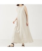 【アバハウスマヴィ/abahouse mavie】の【セットアップ対応/大人のいちまんワンピ】レーヨンリネン2WAYワンピ ベージュ|ID: prp329100004766290 ipo3291000000034509584