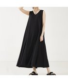 【アバハウスマヴィ/abahouse mavie】の【セットアップ対応/大人のいちまんワンピ】レーヨンリネン2WAYワンピ ブラック|ID: prp329100004766290 ipo3291000000034509585