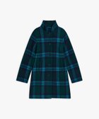 【アニエスベー ファム/agnes b. FEMME】のタータンチェック コットン ウール コート Aimee 人気、トレンドファッション・服の通販 founy(ファニー) ファッション Fashion レディースファッション Fashion for Women アウター Coat / Outerwear Collection コート・ロングコート・ピーコート Long Coats, Peacoats & More キュプラ Cupro, Eco Fabric thumbnail ブルー系|ID: prp329100004766294 ipo3291000000034633643