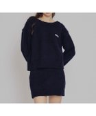 【レディアゼル/REDYAZEL】のフラッフィニットボーダープルオーバー*タイトミニスカートセットアップ 人気、トレンドファッション・服の通販 founy(ファニー) ファッション Fashion レディースファッション Fashion for Women セットアップ Matching Sets スカート・ミニ/ミディ/マキシ Skirts / Mini, Midi & Maxi Skirts スカート Skirts ミニスカート Mini Skirts シンプル Simple, Minimal スタイリッシュ Stylish, Fashionable スリーブ Sleeve, Long Sleeve / Short Sleeve セットアップ Set-Up, Coordinated Outfit トレンド Trend, Trending Now フェミニン Feminine, Girly ボーダー Border, Stripe ワンポイント One Point, Statement Accent 無地 Plain, Solid Color A/W・秋冬 Autumn/Winter thumbnail ネイビー|ID: prp329100004766301 ipo3291000000034509677