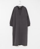 【アイテムズアーバンリサーチ/ITEMS URBAN RESEARCH】のスウェットロングスリーブワンピース チャコールグレー|ID: prp329100004766309 ipo3291000000034509719