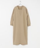 【アイテムズアーバンリサーチ/ITEMS URBAN RESEARCH】のスウェットロングスリーブワンピース ベージュ|ID: prp329100004766309 ipo3291000000034509720
