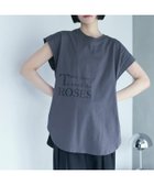 【フリークスストア/FREAK'S STORE】のオーガニックコットン ロールアップスリーブTシャツ / プリントTシャツ 25SS チャコールグレー|ID: prp329100004766315 ipo3291000000034796323