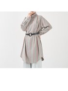 【カリテ/qualite】のループストライプワンピース ダークオレンジ|ID: prp329100004766316 ipo3291000000034509778