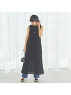 【ルージュヴィフラクレ/Rouge vif la cle】のレーシーワンピース ブラック|ID: prp329100004766322 ipo3291000000034509805