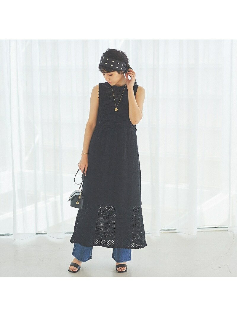 【ルージュヴィフラクレ/Rouge vif la cle】のレーシーワンピース インテリア・キッズ・メンズ・レディースファッション・服の通販 founy(ファニー) ファッション Fashion レディースファッション Fashion for Women ワンピース Dresses おすすめ Recommended / Our Picks インナー Innerwear ジャケット Jacket, Outerwear デニム Denim, Jeans Material トレンド Trend, Trending Now ハンド Hand, Handmade ブルゾン Blouson, Bomber Jacket 夏 Summer 秋 Autumn A/W・秋冬 Autumn/Winter 透かし Cut-Out, Lacework ブラック|ID: prp329100004766322 ipo3291000000034509805