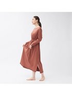 【カリテ/qualite】の【WEB・一部店舗限定】ハイポイントギャザーワンピース チョコ|ID: prp329100004766323 ipo3291000000034509813