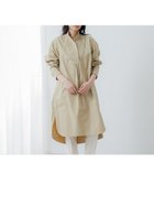 【コレックス/collex】のタックフレアオックスワンピース ベージュ|ID: prp329100004766334 ipo3291000000034509888