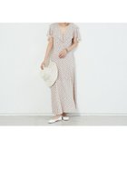 【ルージュヴィフラクレ/Rouge vif la cle】のフワラープリントワンピース ピンク|ID: prp329100004766337 ipo3291000000034509910