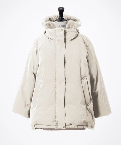 【ストロベリーフィールズ/STRAWBERRY FIELDS】の2wayファーフード中綿アウター 人気、トレンドファッション・服の通販 founy(ファニー) 　ファッション　Fashion　レディースファッション　Fashion for Women　アウター　Coat / Outerwear Collection　 other-1|ID: prp329100004766345 ipo3291000000034510140