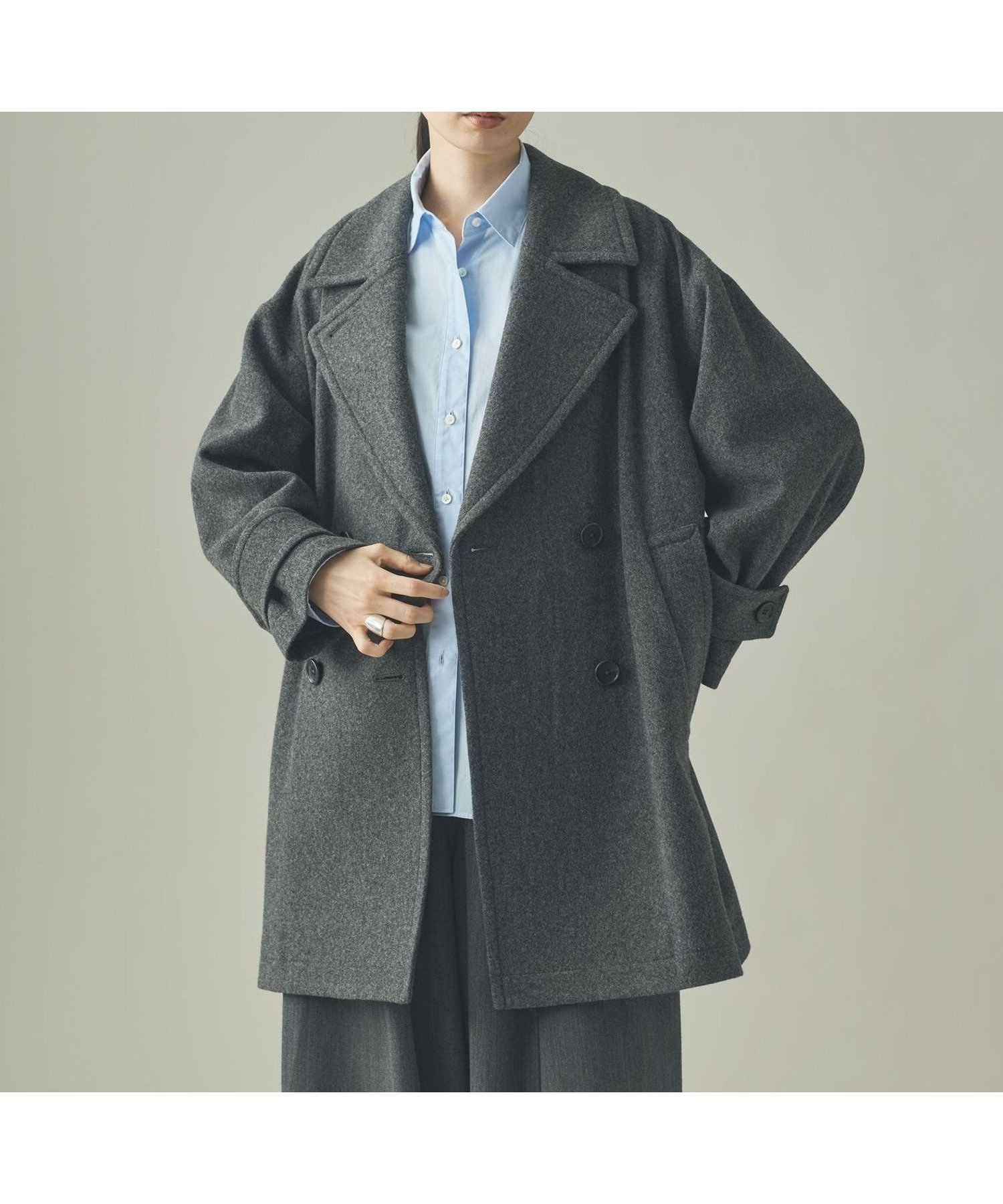 【カレンソロジー/Curensology】のメルトンPコート 人気、トレンドファッション・服の通販 founy(ファニー) 　ファッション　Fashion　レディースファッション　Fashion for Women　アウター　Coat / Outerwear Collection　コート・ロングコート・ピーコート　Long Coats, Peacoats & More　Pコート　Pea Coats　おすすめ　Recommended / Our Picks　エレガント 上品　Elegant　トレンド　Trend, Trending Now　ボトム　Bottoms, Lower Wear　メルトン　Melton, Heavy Wool　ロング　Long, Long-Length　定番　Standard, Basic Item　 other-1|ID: prp329100004766361 ipo3291000000034902843