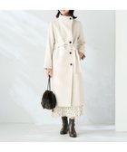 【アー ヴェー ヴェー/a.v.v】の【2WAY】折り返しラペルロングコート 人気、トレンドファッション・服の通販 founy(ファニー) ファッション Fashion レディースファッション Fashion for Women アウター Coat / Outerwear Collection コート・ロングコート・ピーコート Long Coats, Peacoats & More スタンド Stand Collar, Upright Stand ストライプ Stripe, Striped Pattern デニム Denim, Jeans Material なめらか Smooth, Silky Texture 無地 Plain, Solid Color ロング Long, Long-Length 再入荷 Restock / Back in Stock おすすめ Recommended / Our Picks エレガント 上品 Elegant ビジネス 仕事 通勤 Business / Work / Commuting thumbnail アイボリー|ID: prp329100004766378 ipo3291000000034583053