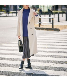 【アー ヴェー ヴェー/a.v.v】の【2WAY】折り返しラペルロングコート 人気、トレンドファッション・服の通販 founy(ファニー) ファッション Fashion レディースファッション Fashion for Women アウター Coat / Outerwear Collection コート・ロングコート・ピーコート Long Coats, Peacoats & More スタンド Stand Collar, Upright Stand ストライプ Stripe, Striped Pattern デニム Denim, Jeans Material なめらか Smooth, Silky Texture 無地 Plain, Solid Color ロング Long, Long-Length 再入荷 Restock / Back in Stock おすすめ Recommended / Our Picks エレガント 上品 Elegant ビジネス 仕事 通勤 Business / Work / Commuting |ID:prp329100004766378