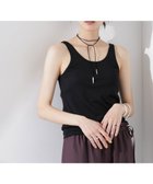 【ナノ ユニバース/nano universe】のストレッチポンチカップ付きバックオープンタンクトップ 人気、トレンドファッション・服の通販 founy(ファニー) ファッション Fashion レディースファッション Fashion for Women バッグ Bags インナー Innerwear カッティング Cutting Detail キャミソール Camisole, Spaghetti Strap Top ストレッチ Stretch, Stretchy Fabric タンク Tank Top, Sleeveless Top ベーシック Basic, Essential 楽ちん Easy Fit, Comfortable おすすめ Recommended / Our Picks 夏 Summer 2025年 2025 2025春夏・S/S Spring/Summer 2025 SS25 thumbnail ブラック|ID: prp329100004766392 ipo3291000000034511378