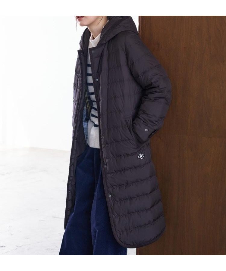 【デッサン/Dessin】の【撥水・2WAY】ミュラーダウンコートロング丈 インテリア・キッズ・メンズ・レディースファッション・服の通販 founy(ファニー) 　ファッション　Fashion　レディースファッション　Fashion for Women　アウター　Coat / Outerwear Collection　コート・ロングコート・ピーコート　Long Coats, Peacoats & More　ダウンジャケット・軽量ダウン　Warm & Lightweight Down Jackets　インナー　Innerwear　ジャケット　Jacket, Outerwear　スマート　Smart, Elegant　ダウン　Down, Puffer　チェック　Check, Plaid, Tartan　ポケット　Pocket, Pocket Detail　ブラウン|ID: prp329100004766395 ipo3291000000034511401