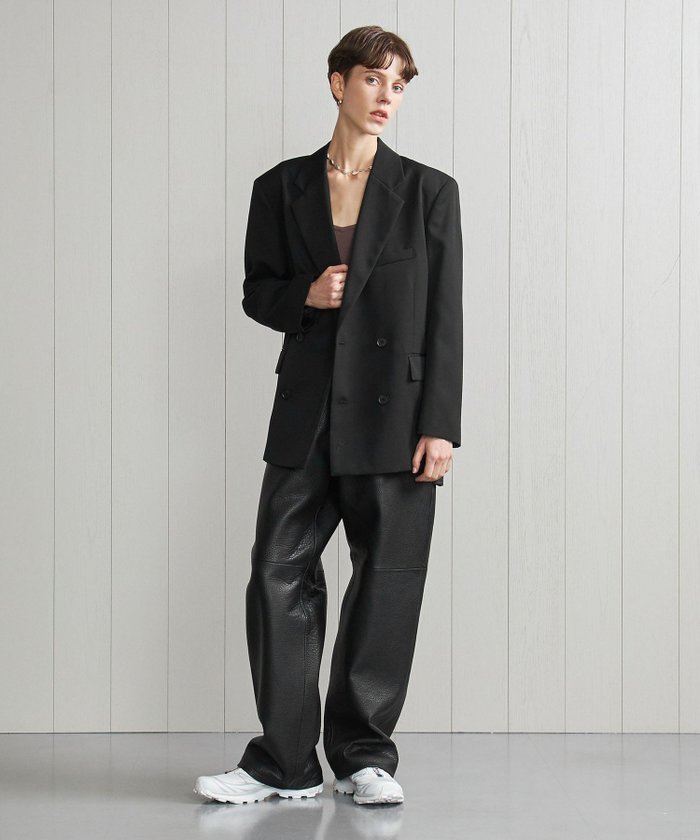 【ユナイテッドアローズ/UNITED ARROWS】のH ギャバ ダブルブレストジャケット インテリア・キッズ・メンズ・レディースファッション・服の通販 founy(ファニー) https://founy.com/ ファッション Fashion レディースファッション Fashion for Women アウター Coat / Outerwear Collection レディースジャケット・軽アウター Jackets ショーツ Shorts, Short Pants シンプル Simple, Minimal ジャケット Jacket, Outerwear スタイリッシュ Stylish, Fashionable セットアップ Set-Up, Coordinated Outfit ダブル Double, Double-Breasted フレア Flare, Flared フロント Front, Front Design アウトレット Outlet / Clearance おすすめ Recommended / Our Picks |ID: prp329100004766404 ipo3291000000034511616