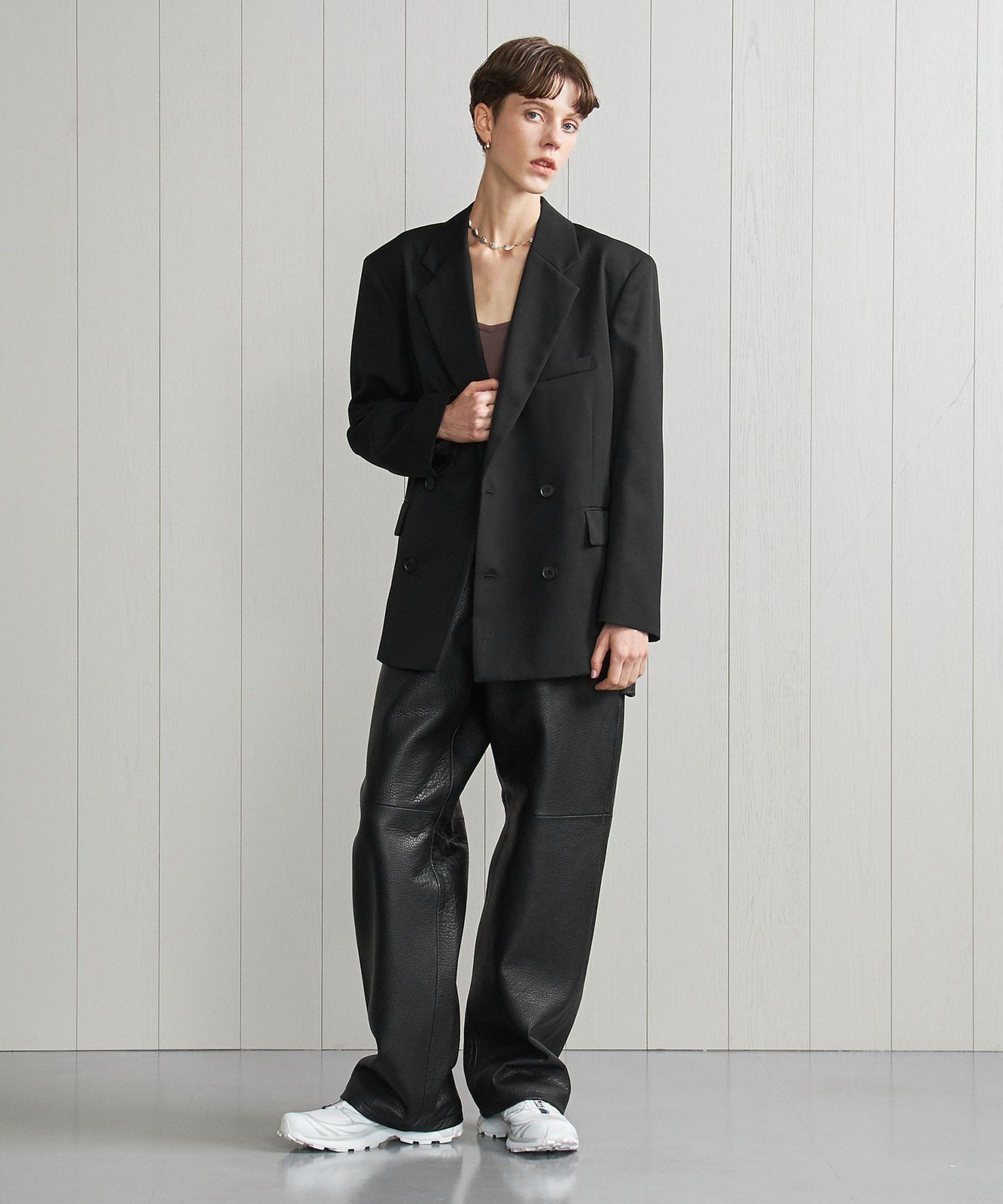 【ユナイテッドアローズ/UNITED ARROWS】のH ギャバ ダブルブレストジャケット インテリア・キッズ・メンズ・レディースファッション・服の通販 founy(ファニー) 　ファッション　Fashion　レディースファッション　Fashion for Women　アウター　Coat / Outerwear Collection　レディースジャケット・軽アウター　Jackets　ショーツ　Shorts, Short Pants　シンプル　Simple, Minimal　ジャケット　Jacket, Outerwear　スタイリッシュ　Stylish, Fashionable　セットアップ　Set-Up, Coordinated Outfit　ダブル　Double, Double-Breasted　フレア　Flare, Flared　フロント　Front, Front Design　アウトレット　Outlet / Clearance　おすすめ　Recommended / Our Picks　BLACK|ID: prp329100004766404 ipo3291000000034511617