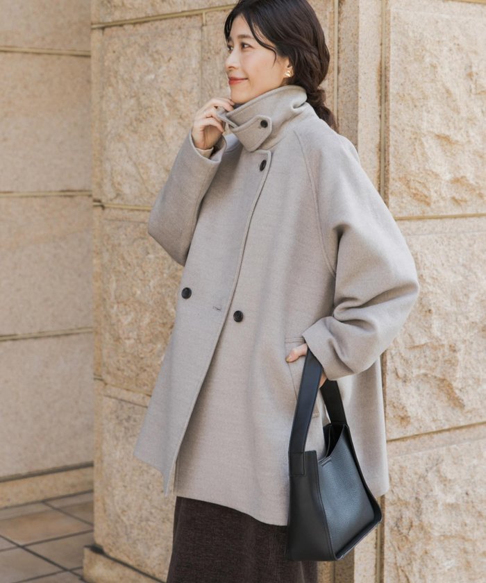 【アーバンリサーチ ドアーズ/URBAN RESEARCH DOORS】の『UR TECH』ミドル丈コート インテリア・キッズ・メンズ・レディースファッション・服の通販 founy(ファニー) https://founy.com/ ファッション Fashion レディースファッション Fashion for Women アウター Coat / Outerwear Collection コート・ロングコート・ピーコート Long Coats, Peacoats & More 今季 This Season, Current Season スタンド Stand Collar, Upright Stand 定番 Standard, Basic Item ミドル Middle Length, Mid Height ルーズ Loose, Oversized ロング Long, Long-Length 冬 Winter / This Winter A/W・秋冬 Autumn/Winter エレガント 上品 Elegant 2025年 2025 2025-2026秋冬・A/W Autumn/Winter 2025–26 AW25–26 |ID: prp329100004766414 ipo3291000000034701851