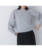 【ナチュラル ビューティー ベーシック/NATURAL BEAUTY BASIC】のフラワー刺繍ニット 人気、トレンドファッション・服の通販 founy(ファニー) ファッション Fashion レディースファッション Fashion for Women トップス・カットソー Cut & Sew Tops ニット Knit Tops & Sweaters おすすめ Recommended / Our Picks ギャザー Gathered, Ruffled デニム Denim, Jeans Material フラワー Flower, Floral thumbnail グレー|ID: prp329100004766453 ipo3291000000034512312