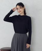 【コムサイズム/COMME CA ISM】のシャーリング カットソー 人気、トレンドファッション・服の通販 founy(ファニー) ファッション Fashion レディースファッション Fashion for Women トップス・カットソー Cut & Sew Tops カットソー・ベーシックTシャツ Cut-and-Sewn Tops / Stretch Tees & Basics おすすめ Recommended / Our Picks カットソー Cut and Sewn Top シャーリング Shirring, Ruched シンプル Simple, Minimal ジャケット Jacket, Outerwear ボトルネック Bottle Neck, Mock Neck thumbnail ブラック|ID: prp329100004766501 ipo3291000000034690878